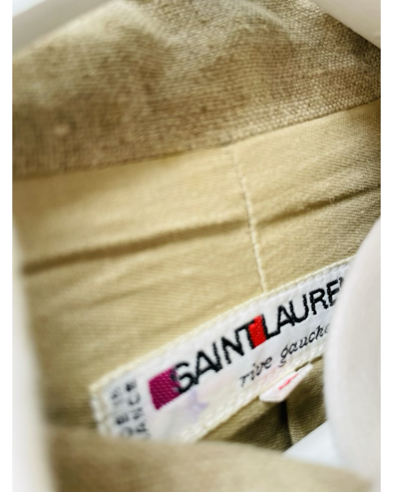 【関税・送料込み】SAINT LAURENT BLAZERS Saint Laurent Double-Breasted Blazer in Silk Satin | Saks