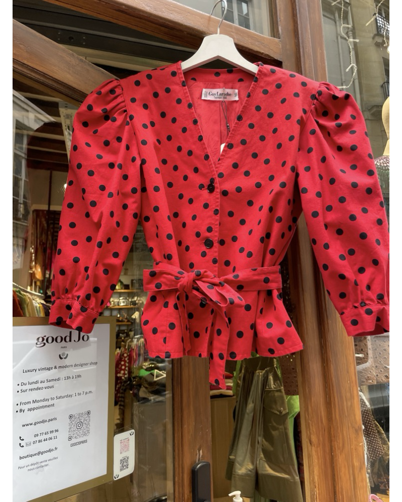 Guy Laroche top blazer 80´s circa